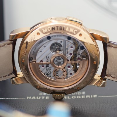 27119662g - MONTBLANC Nicolas Rieussec Rising Hours ungetragener Armbandchronograph Referenz M108789, ...