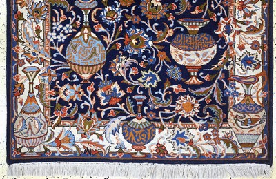 27119664b - Kaschmar, Persien, Ende 20.Jhd, Wolle auf Baumwolle, ca. 150 x 100 cm, EHZ: 2 ...