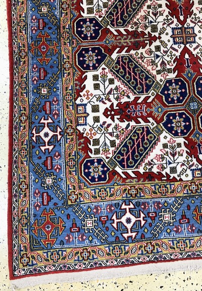 27119669b - Ghom alt, Persien, Mitte 20.Jhd, Wolle auf Baumwolle, ca. 215 x 136 cm, EHZ: 2 ...