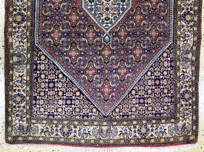 27119671b - Bidjar Kork, Persien, Ende 20.Jhd, Korkwolle auf Baumwolle, ca. 181 x 115 cm, EHZ: 1-2 ...