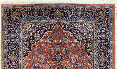 27119673d - Keschan Kork fein, Persien, Ende 20.Jhd, Korkwolle mit Seide, ca. 215 x 140 cm, EHZ: 2 ...