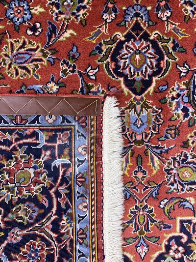 27119673f - Keschan Kork fein, Persien, Ende 20.Jhd, Korkwolle mit Seide, ca. 215 x 140 cm, EHZ: 2 ...