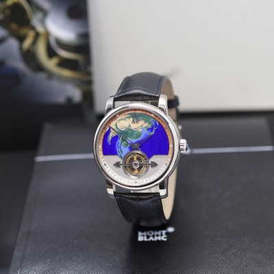 Image MONTBLANC Exo Tourbillon extreme rare, to 38 pieces limited wristwatch here no. 1 ...