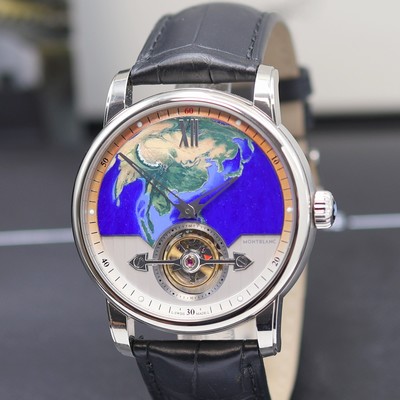 27119679a - MONTBLANC Exo Tourbillon extrem selten, auf 38 Stück limitierte Armbanduhr Nr. 1 ...