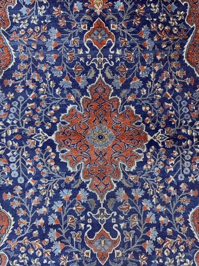 27119692c - Manchester Keschan antik, Persien, um 1900,Manchester-Korkwolle, ca. 205 x 128 cm, EHZ: ...