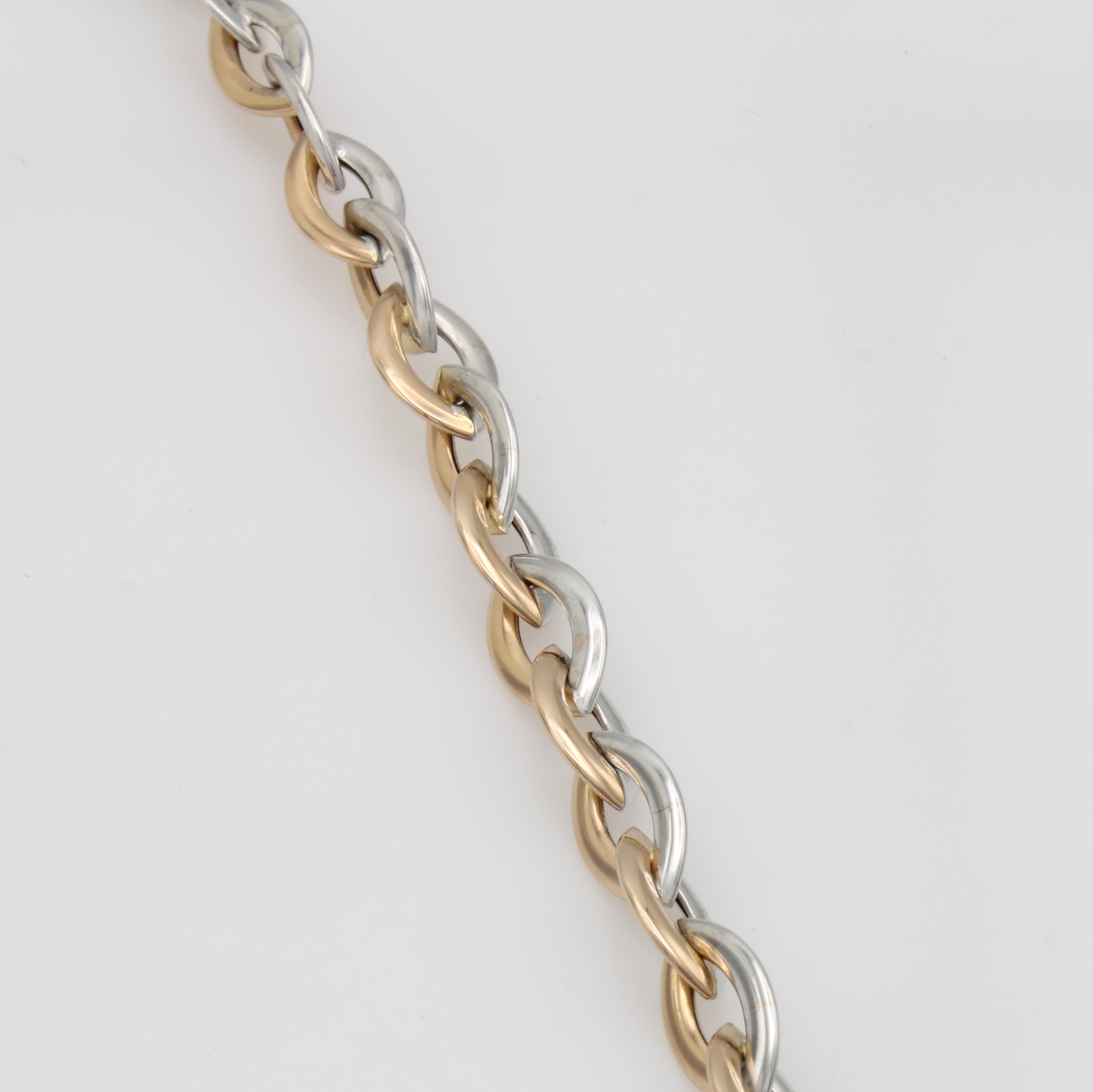 Image 27119702 - Gliederarmband, RG/WG 585/000, navettef. Glieder, L. ca. 19 cm