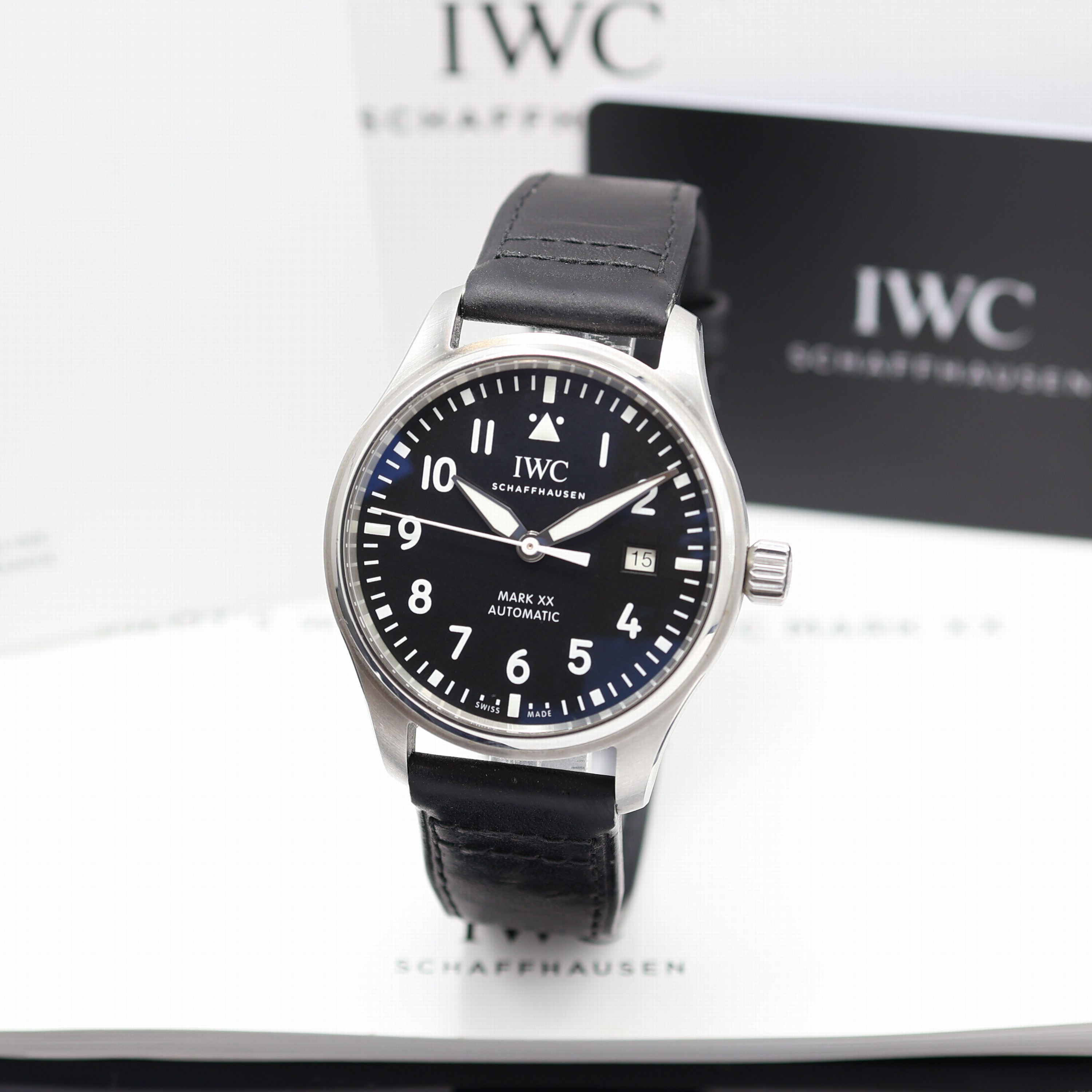 Image 27119746 - IWC Mark XX Herrenarmbanduhr Referenz IW328201, Schweiz verk. lt. beil. Pap. 05/2024, ...