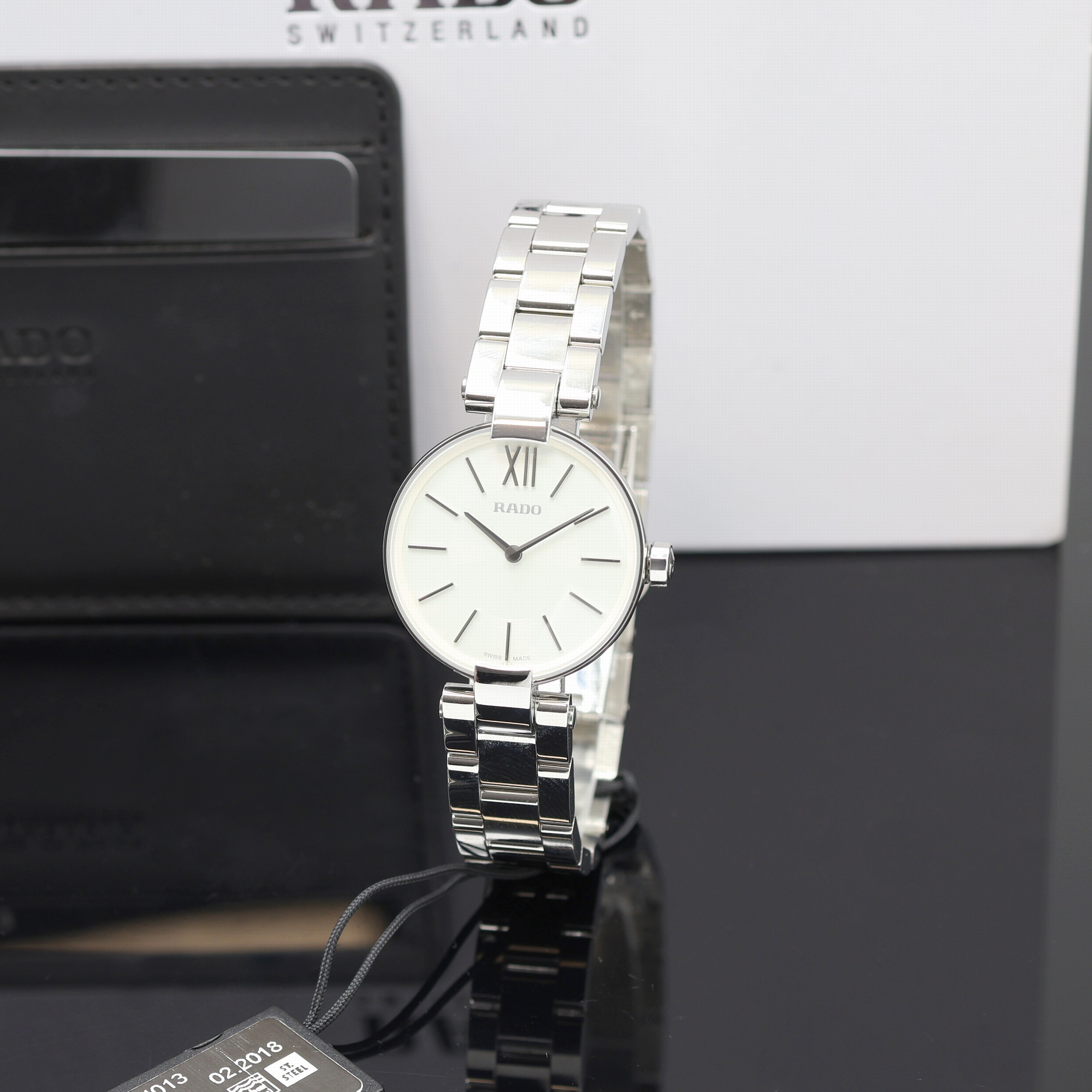 Image 27119755 - RADO Coupole ungetragene Damenarmbanduhr Referenz R22854013, quarz, Edelstahlgeh. inkl. ...