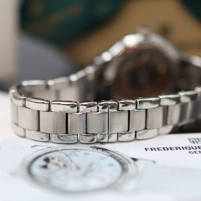 27119715d - FREDERIQUE CONSTANT Damenarmbanduhr Referenz FC-306WHD3ER6B, Automatik, beids. vergl. ...
