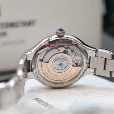 27119715f - FREDERIQUE CONSTANT Damenarmbanduhr Referenz FC-306WHD3ER6B, Automatik, beids. vergl. ...