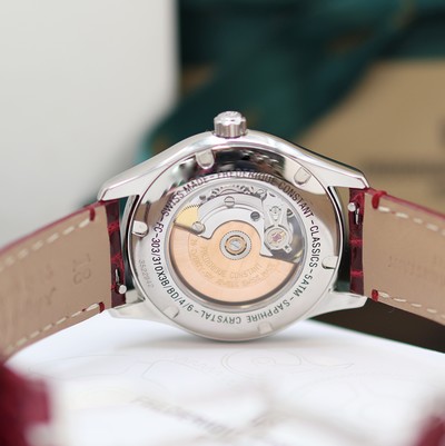 27119725e - FREDERIQUE CONSTANT Double Heart Beat ungetragene Damenarmbanduhr Referenz ...