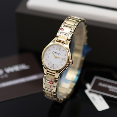 Image RAYMOND WEIL Neomia ungetragene Damenarmbanduhr Referenz 5124, quarz, verg. ...