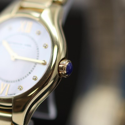 27119727c - RAYMOND WEIL Neomia ungetragene Damenarmbanduhr Referenz 5124, quarz, verg. ...