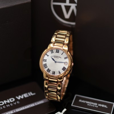 Image RAYMOND WEIL Jasmine ungetragene Armbanduhr Referenz 5235, quarz, verg. Edelstahlgeh. ...