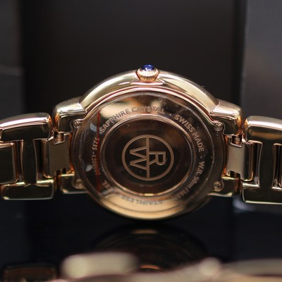 27119728f - RAYMOND WEIL Jasmine ungetragene Armbanduhr Referenz 5235, quarz, verg. Edelstahlgeh. ...