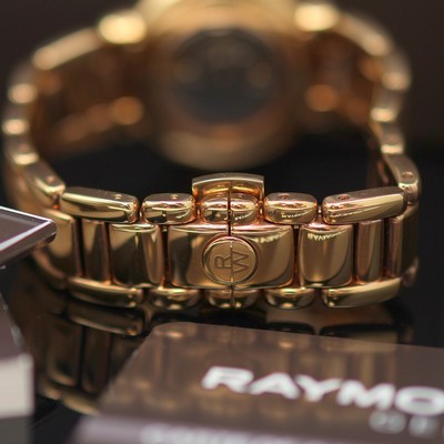 27119735d - RAYMOND WEIL Jasmine ungetragene Armbanduhr Referenz 2935, Automatik, verg., beids. ...