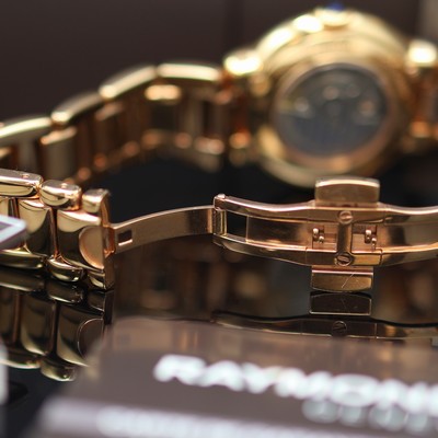 27119735e - RAYMOND WEIL Jasmine ungetragene Armbanduhr Referenz 2935, Automatik, verg., beids. ...