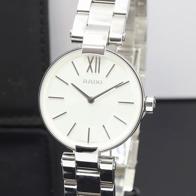 27119755a - RADO Coupole ungetragene Damenarmbanduhr Referenz R22854013, quarz, Edelstahlgeh. inkl. ...