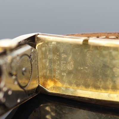 27119781e - Armbanduhr mit Duo-Dial bezeichnet Tiffany & Co. in GG und WG 585/000, Schweiz um 1935, ...