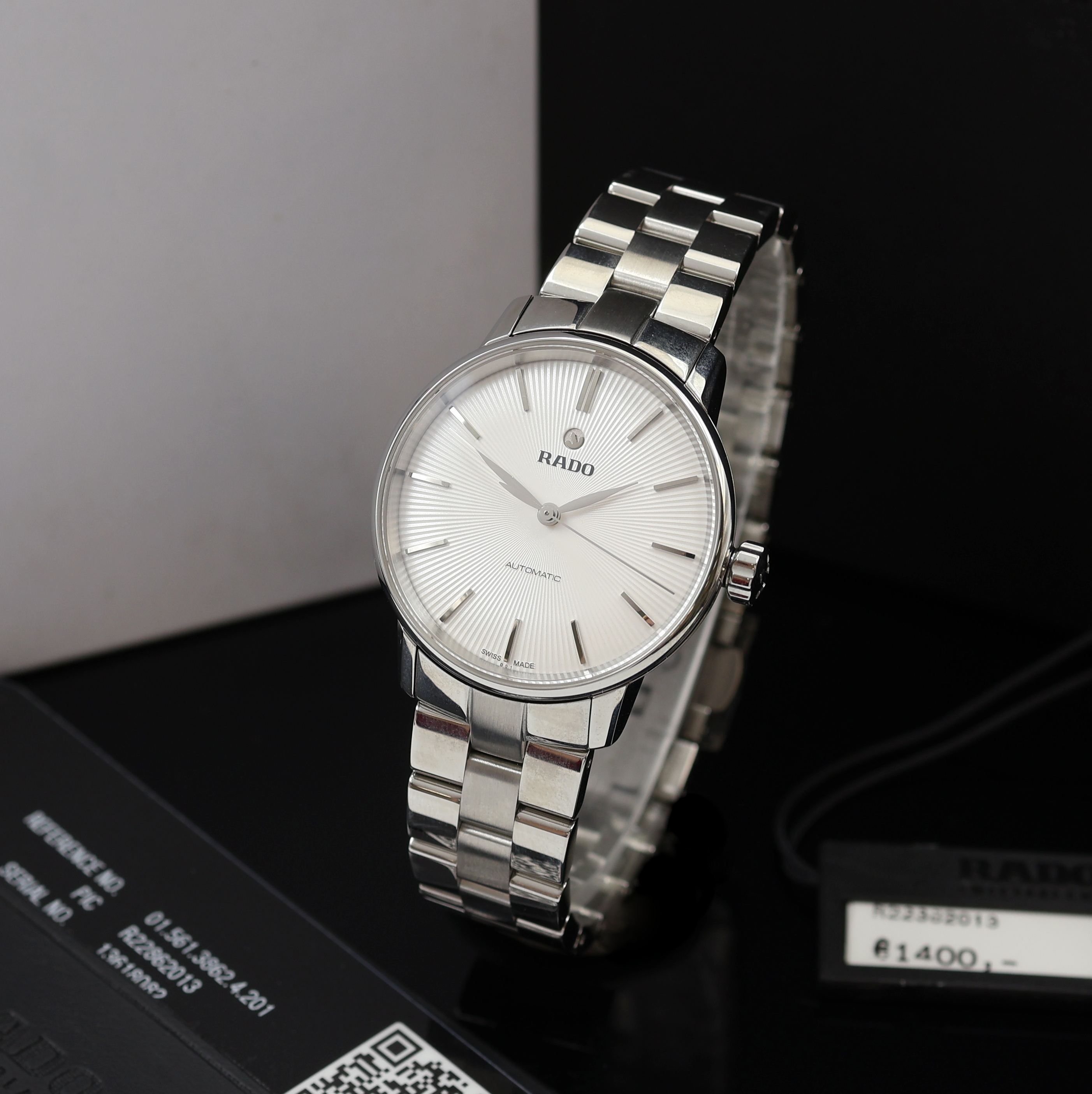 Image 27119800 - RADO Coupole ungetragene Damenarmbanduhr Referenz R22862013, Automatik, beids. vergl. ...