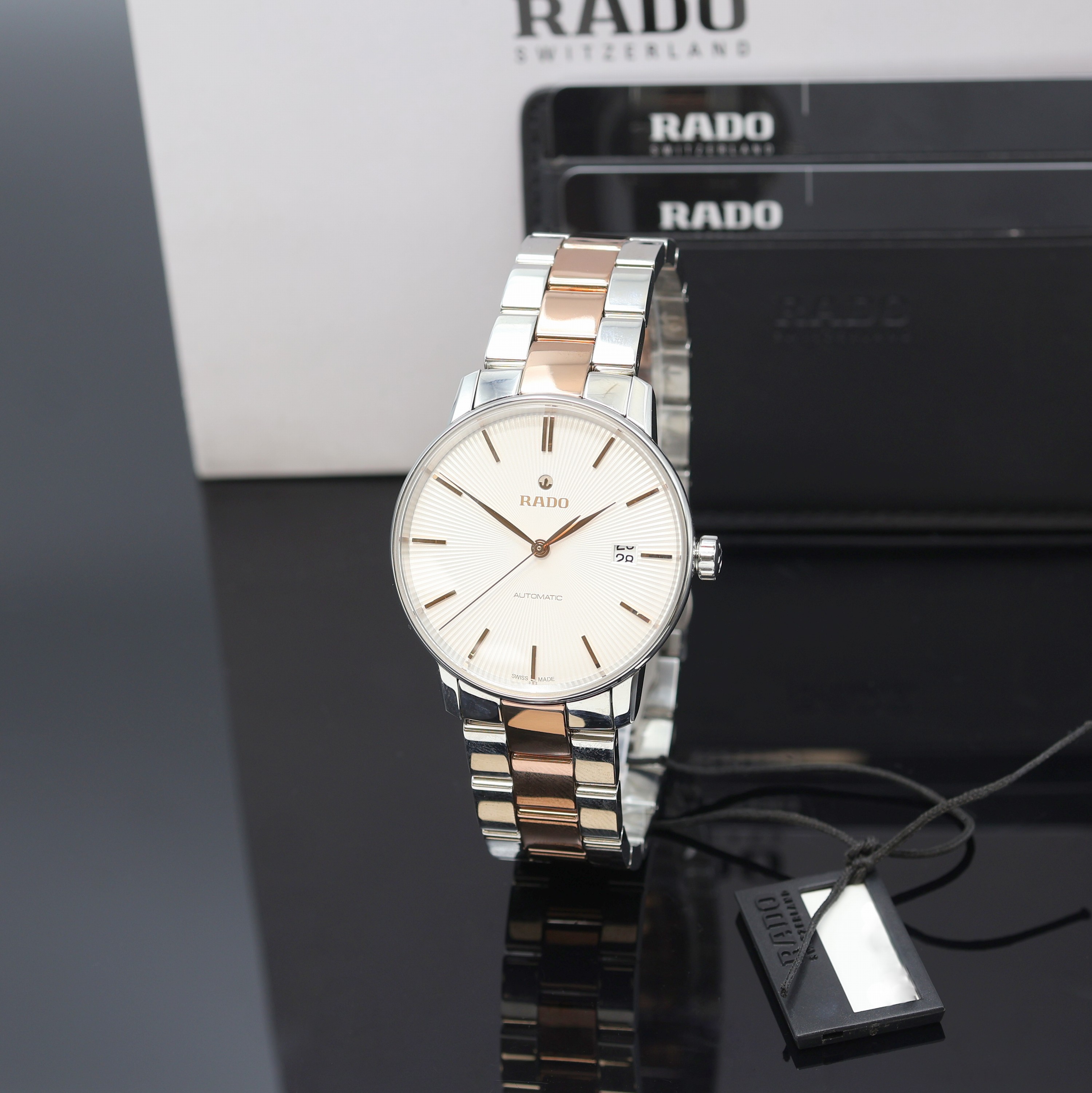 Image 27119827 - RADO Coupole ungetragene Armbanduhr Referenz R22862022, Automatik, beids. vergl., z. T. ...