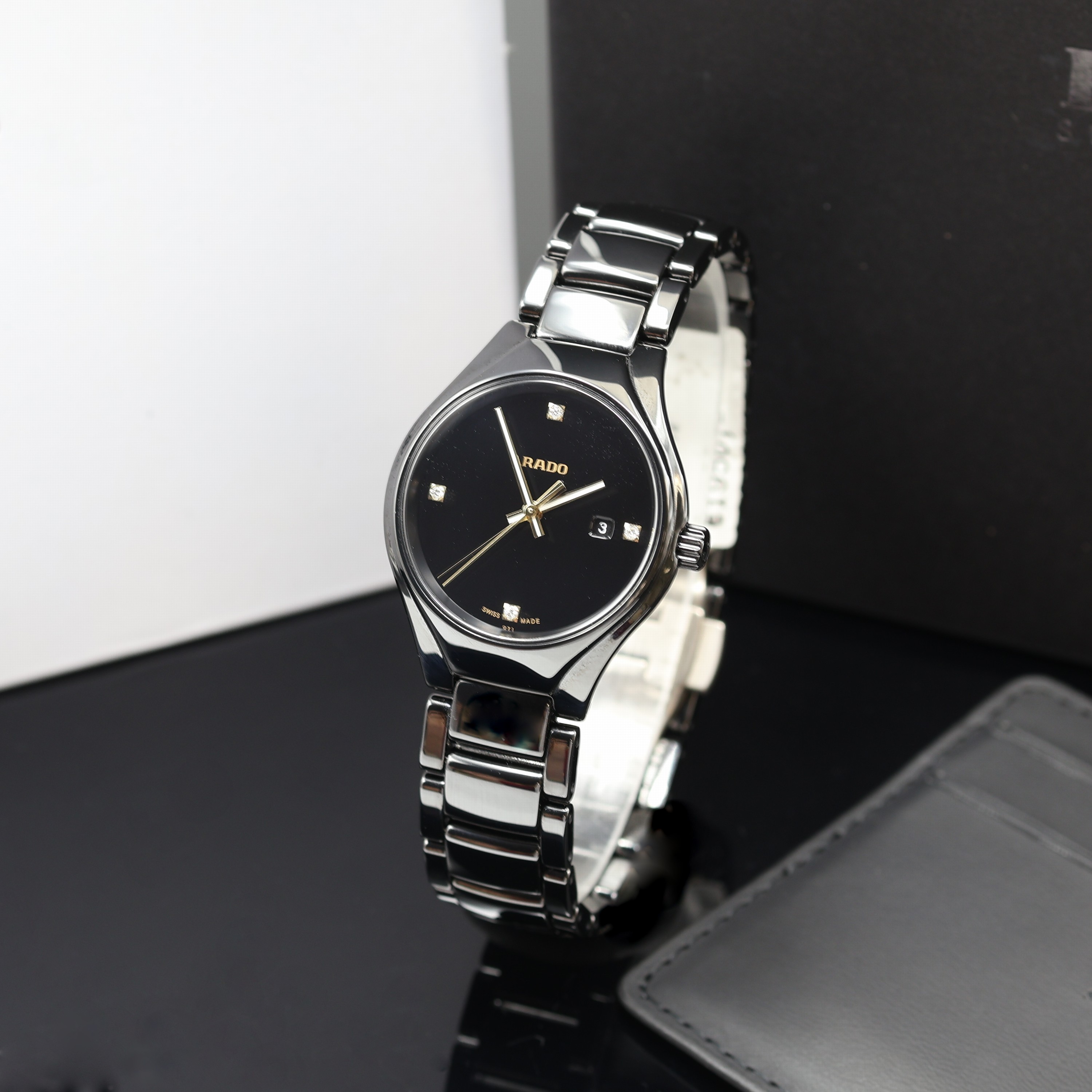 Image 27119835 - RADO True ungetragene Damenarmbanduhr Referenz R27059712, quarz, Keramikgeh. inkl. ...