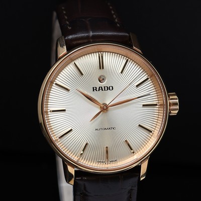 27119802b - RADO Coupole ungetragene Damenarmbanduhr Referenz R22865115, Automatik, verg. Geh. ...