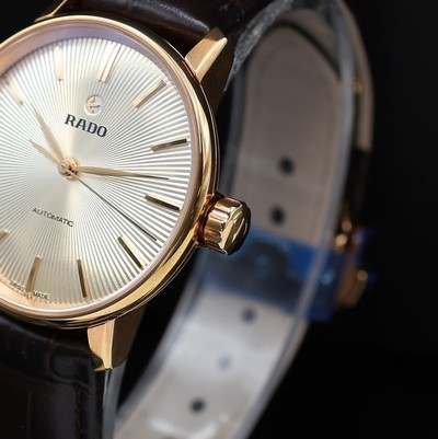27119802c - RADO Coupole ungetragene Damenarmbanduhr Referenz R22865115, Automatik, verg. Geh. ...