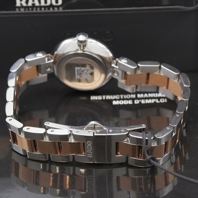 27119808c - RADO Coupole ungetragene Damenarmbanduhr Referenz R22854913, quarz, z. T. verg. ...