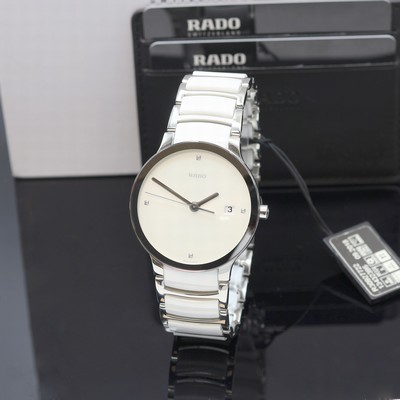 Image RADO Centrix ungetragene Armbanduhr Referenz R30927722, quarz, Edelstahlgeh. inkl. ...
