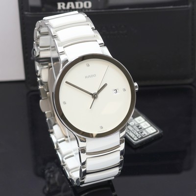 27119826b - RADO Centrix ungetragene Armbanduhr Referenz R30927722, quarz, Edelstahlgeh. inkl. ...