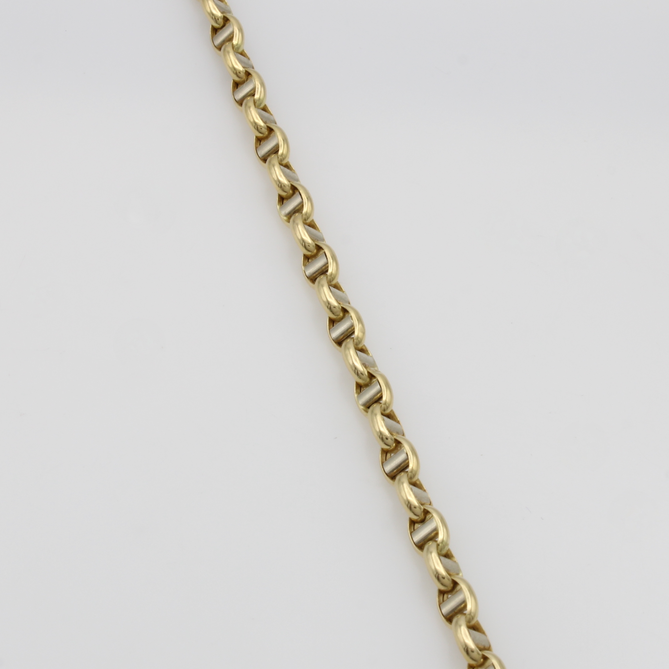 Image 27119955 - Armband in Phantasiemuster, GG 750/000, Karabinerschl., L. ca. 19 cm