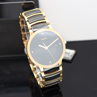 27119958b - RADO Centrix ungetragene Armbanduhr Referenz R30554712, quarz, z. T. verg. Stahlgeh. ...