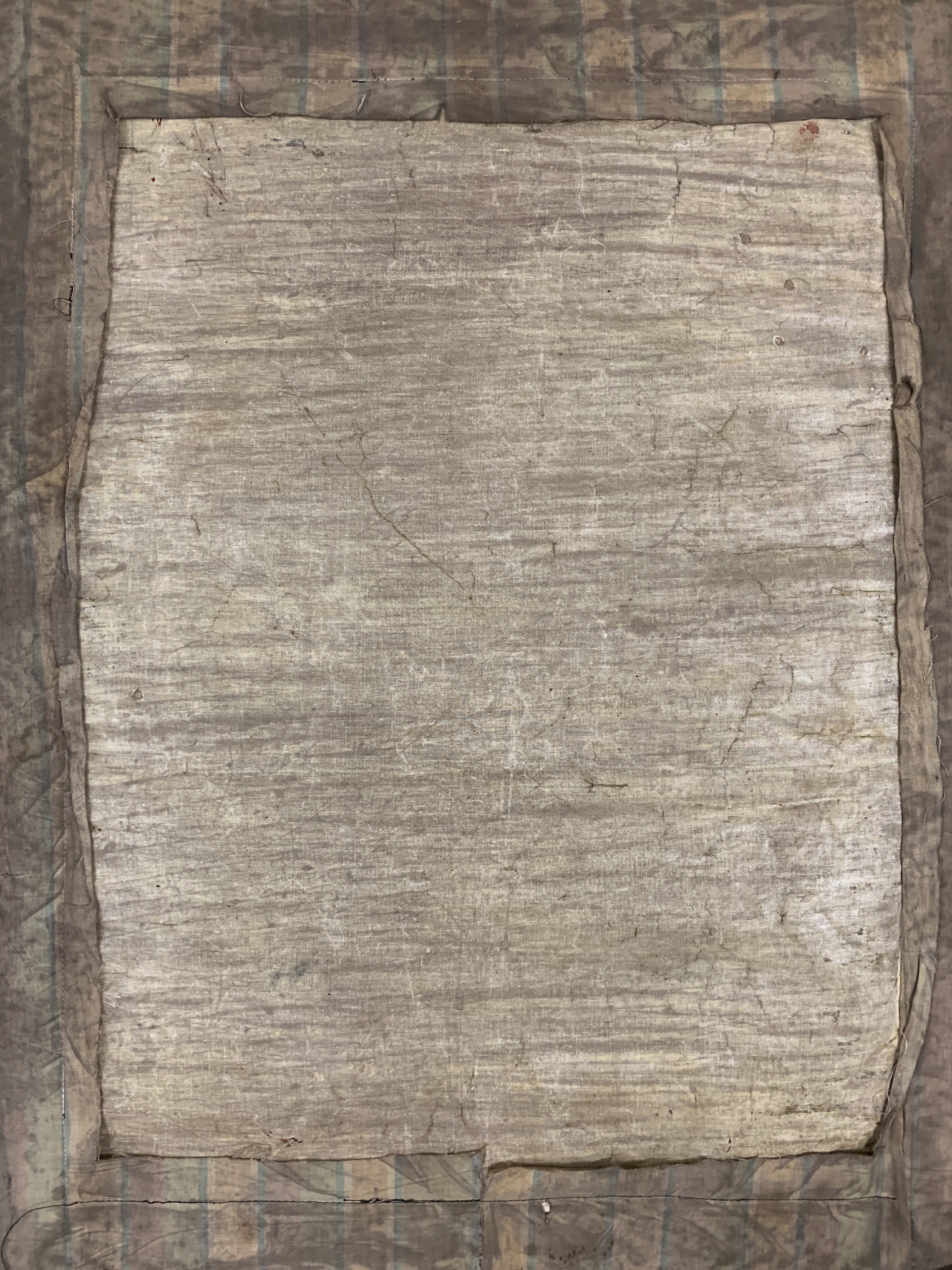Detail f: Thangka antik, Tibet, um 1900, Papiermalerei, ca. 125 x 83 cm, EHZ: 3
