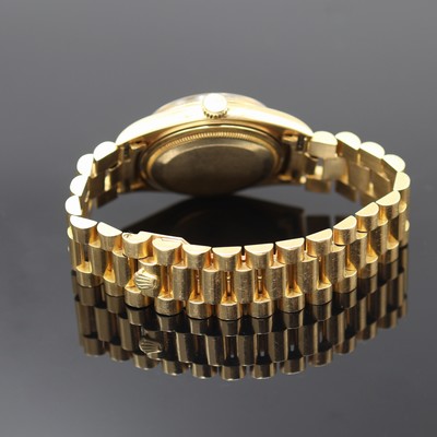 27120332b - ROLEX Oyster Perpetual Datejust Herrenarmbanduhr Referenz 1601 in GG 750/000, Schweiz ...