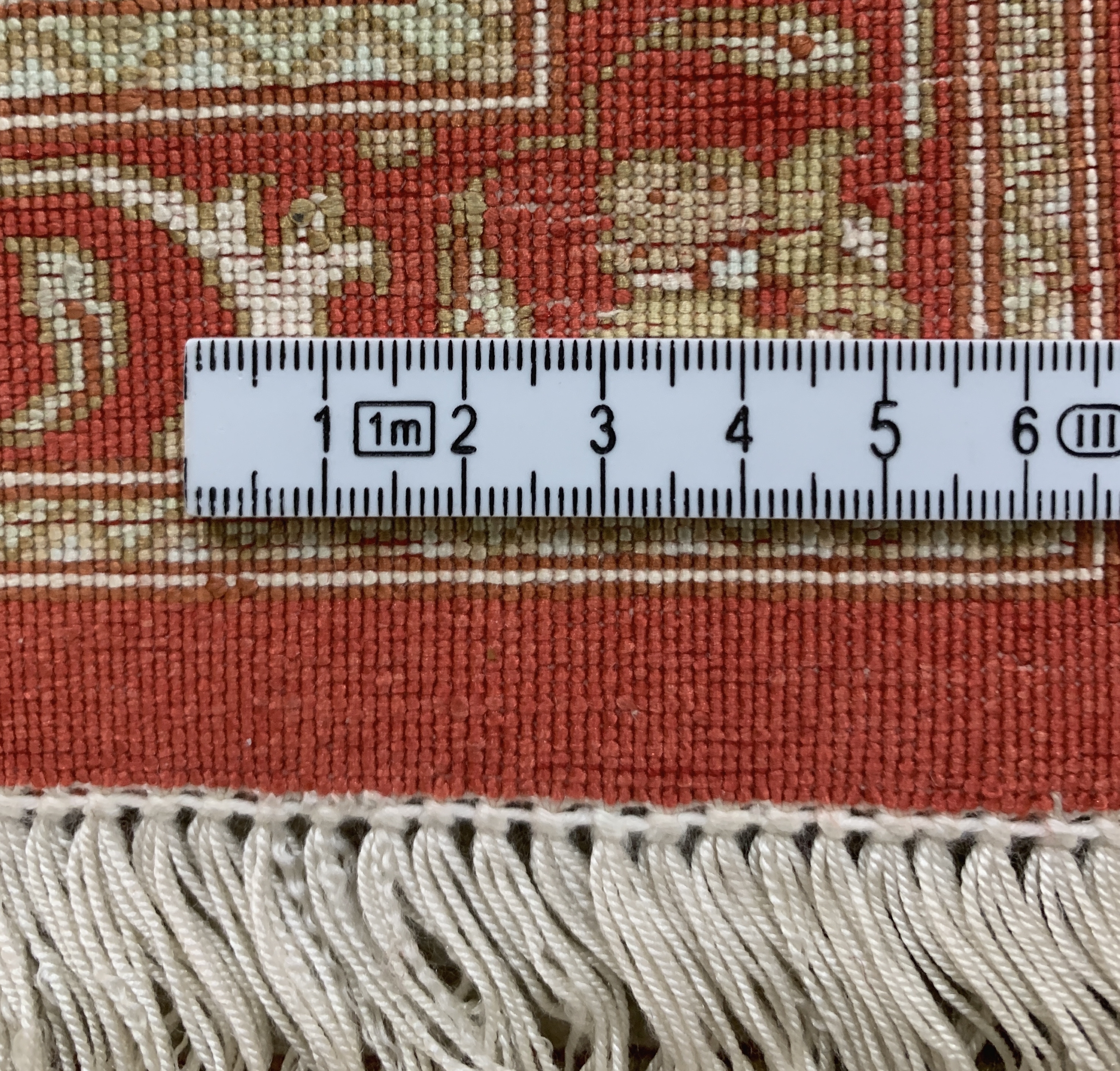 Detail d: 2 Lots Ghom Seide, Persien, Ende 20.Jhd, reine Naturseide, ca. 77 x 57 cm, ca. 1,0 Mio.Kn/qm, EHZ: 1-2