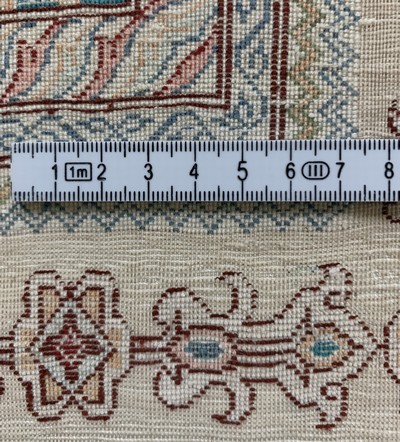 27120552f - Hereke Seide fein, China, Ende 20.Jhd, reine Naturseide, ca. 154 x 92 cm, ca. 1,0 Mio. ...