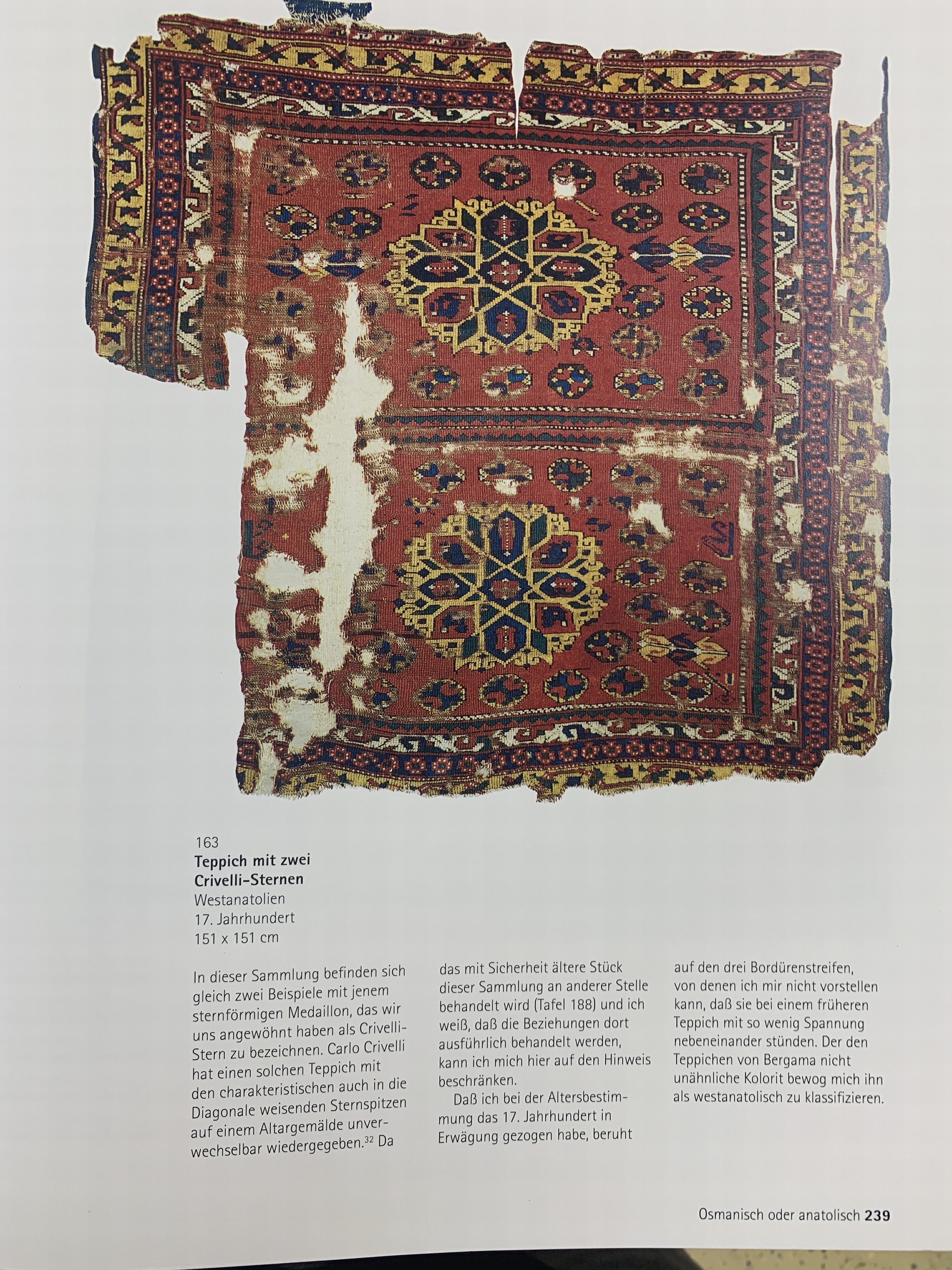 Detail d: Teppichbuch"Orient Stars, Kirchheim, eine Teppichsammlung, in Original Schuber, EHZ: guter Zustand.