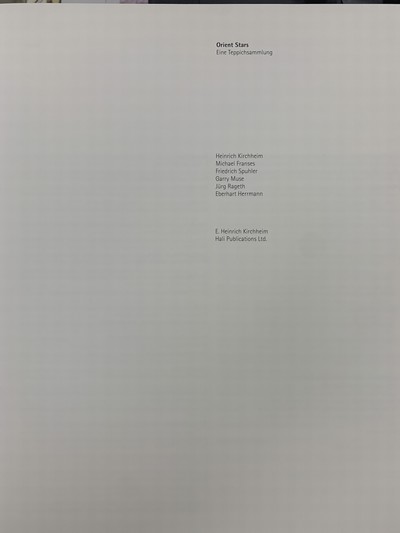 27120660a - Teppichbuch´Orient Stars, Kirchheim, eine Teppichsammlung, in Original Schuber, EHZ: ...