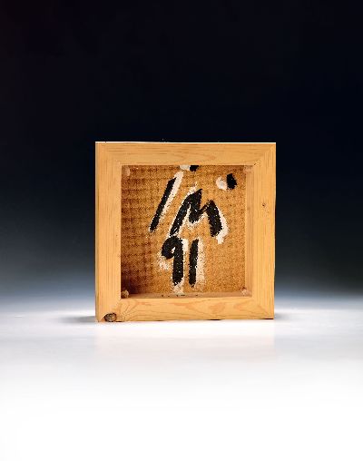 Image Imi Knoebel, born 1940 Dessau, hardboard square (in honor of Kazimir Malevich), 1991, Ed. ...