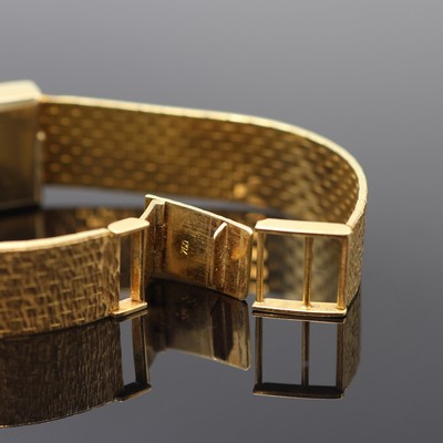 27120691d - DUGENA Damenarmbanduhr in GG 585/000, Schweiz um 1965, Handaufzug, Goldband in GG ...