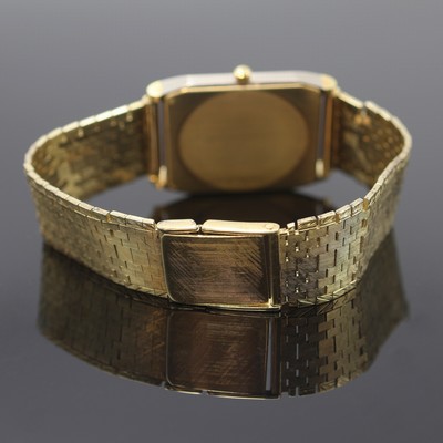 27120692d - CERTINA Armbanduhr in GG 585/000, Schweiz um 1975, quarz, Goldband, Boden 4-fach ...