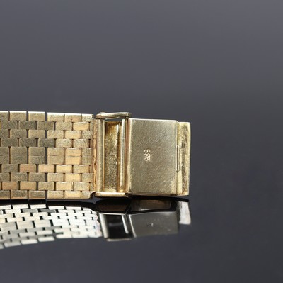 27120692f - CERTINA Armbanduhr in GG 585/000, Schweiz um 1975, quarz, Goldband, Boden 4-fach ...