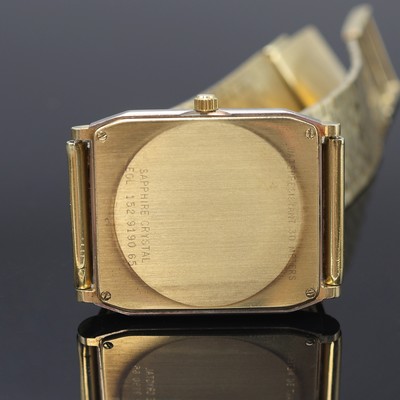27120692g - CERTINA Armbanduhr in GG 585/000, Schweiz um 1975, quarz, Goldband, Boden 4-fach ...