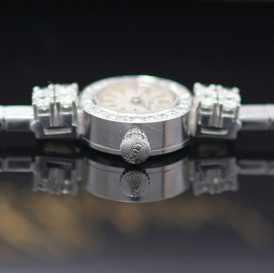 27120697c - CHOPARD Damenarmbanduhr in WG 750/000 mit Diamanten, Schweiz um 1970, Handaufzug, orig. ...