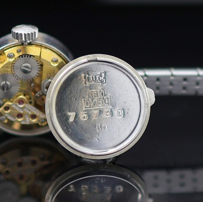 27120697f - CHOPARD Damenarmbanduhr in WG 750/000 mit Diamanten, Schweiz um 1970, Handaufzug, orig. ...