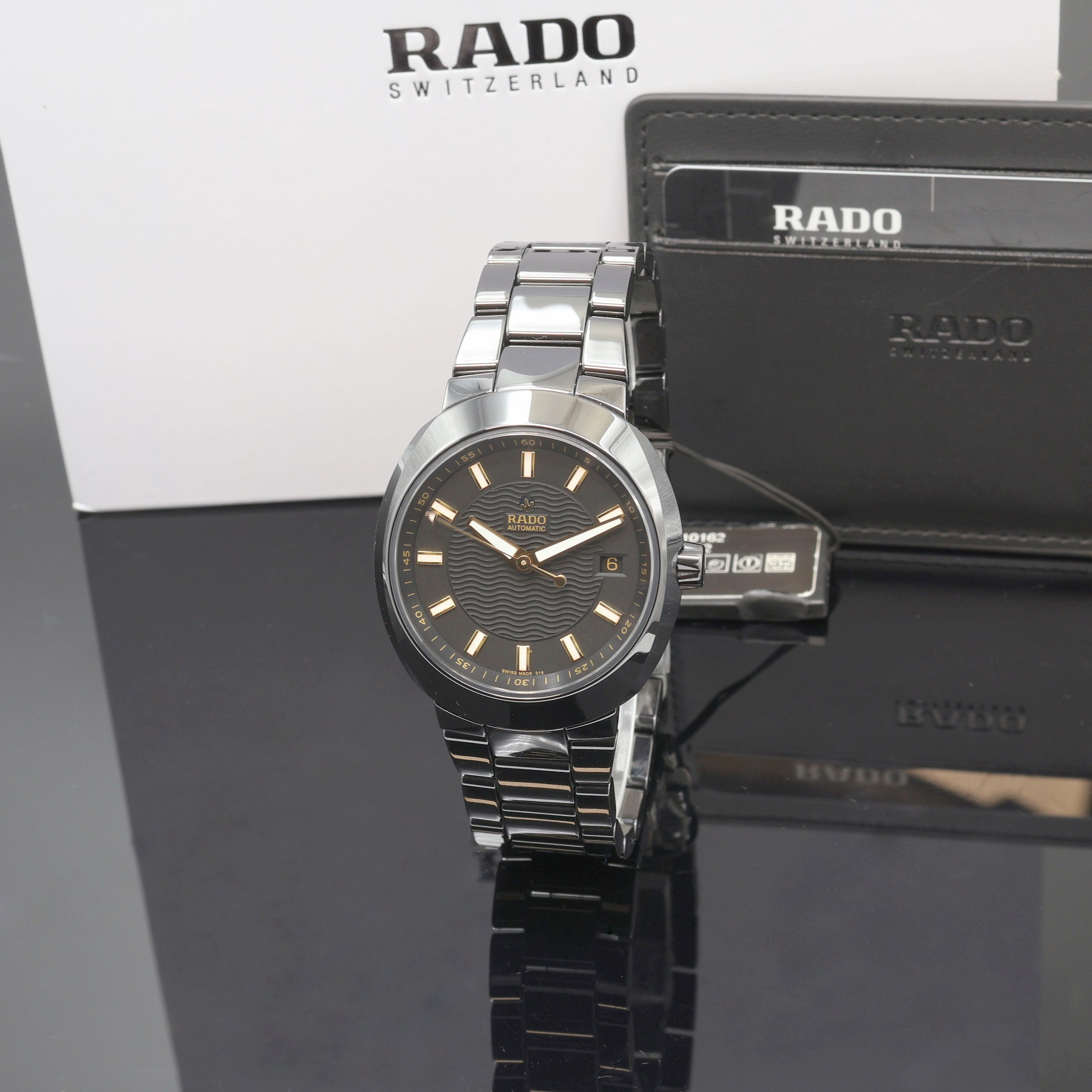 Image 27120756 - RADO ungetragene Armbanduhr D-Star Referenz R15610162, Automatik, beids. vergl. ...
