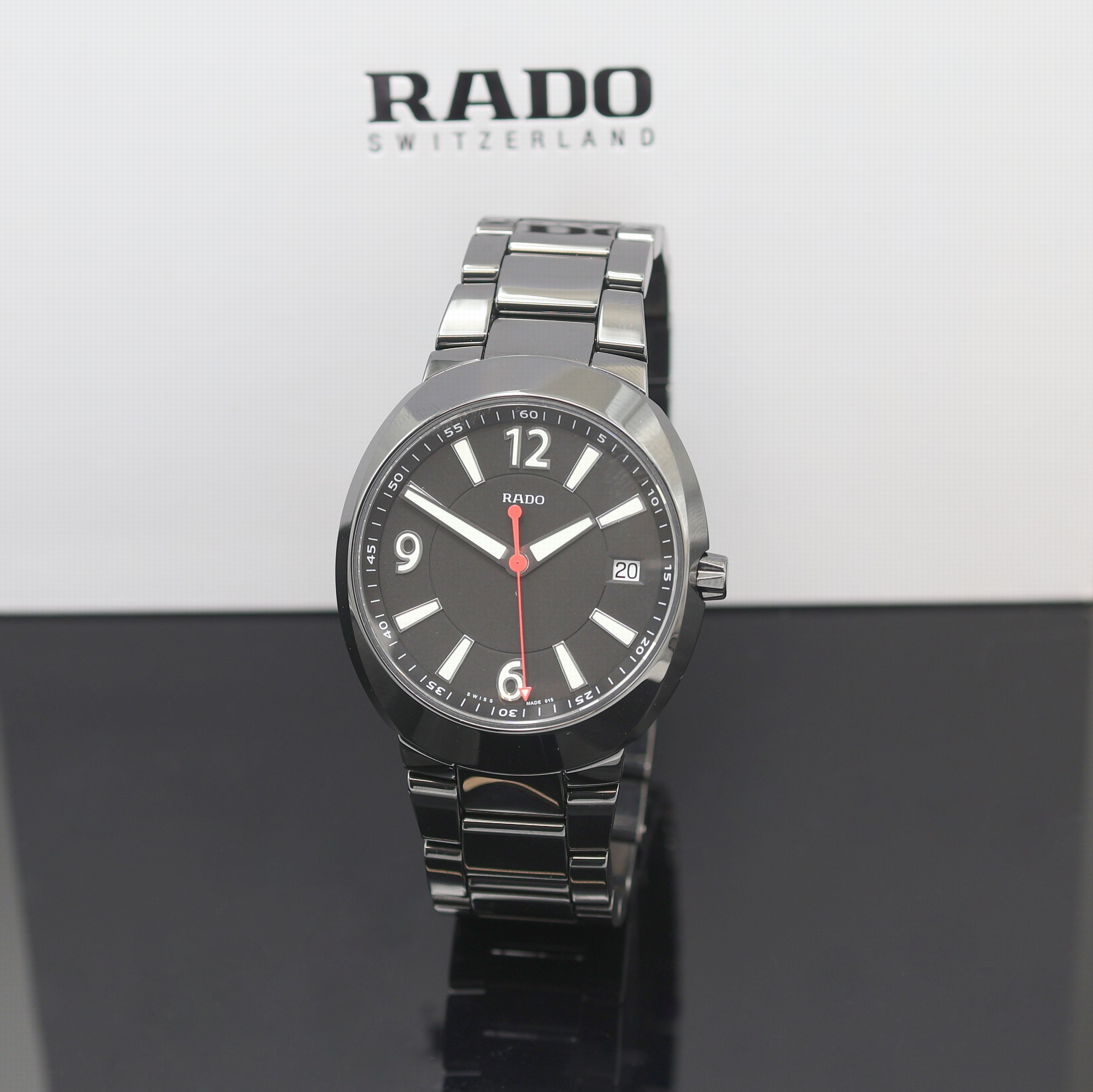 Image 27120895 - RADO Armbanduhr D Star Referenz R15517152, quarz, Keramikgeh. inkl. Gliederband m. dopp. ...