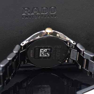 27120893f - RADO True Thinline Damenarmbanduhr Referenz R27742152, quarz, Keramikgeh. inkl. ...