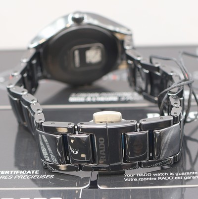 27120911c - RADO True ungetragene Damenarmbanduhr Referenz R27242712, Automatik, Keramikgeh. inkl. ...